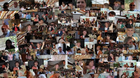 Fotocollage 2/3 zur Landshuter Hochzeit 2013